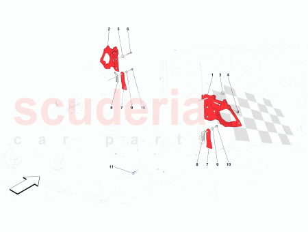 Photo of SOPORTE DE REFUERZO DE LA BARRA ANTIVUELCO DELANTERA…