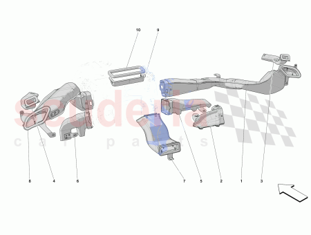 Photo of COMPL CONDUCTO DE VENTILACI N LADO PASAJERO C…