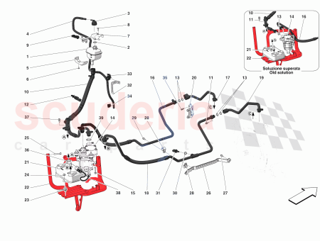 Photo of SOPORTE EN CAJA DE CAMBIOS PARA TUBOS DE…