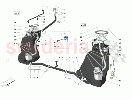 Photo of SOPORTE DE MONTAJE DEL TUBO DE LLENADO DE…