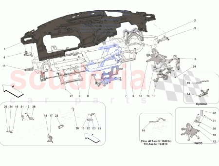Photo of SOPORTE DEL EMBELLECEDOR DE LA COLUMNA DE DIRECCI…