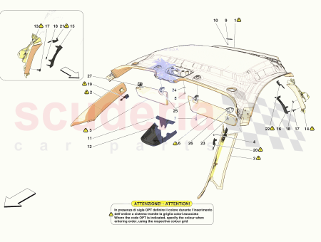 Photo of CUBIERTA DEL ALTAVOZ LATERAL DERECHO…