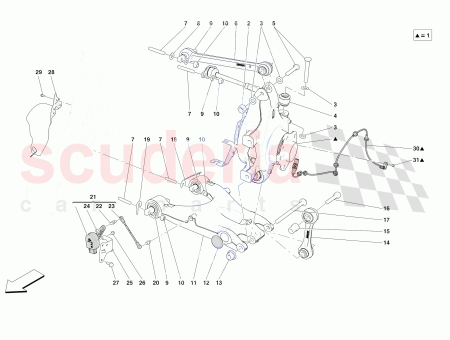 Photo of COMPLETO SOPORTE DE BUJE TRASERO DERECHO…