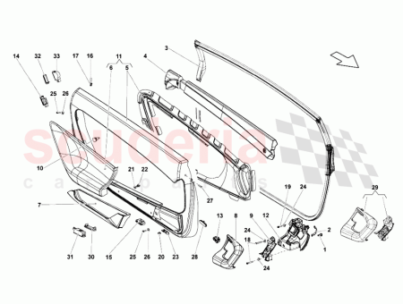 Photo of PARTE SUPERIOR DEL ASA LATERAL DERECHA TAPICER A…