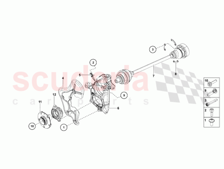 Photo of SOPORTE DE CUBO DELANTERO IZQUIERDO…