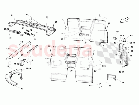 Photo of CONJUNTO PILAR C DERECHO INTERIOR INTERIOR DE CUERO…