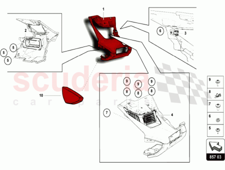 Photo of SALPICADERO INFERIOR CONDUCTOR TAPICER A DE CUERO VIN…