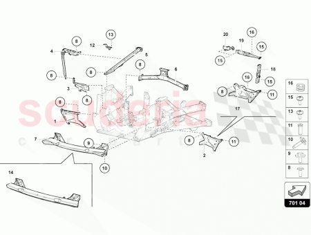 Photo of SOPORTE DEL PARACHOQUES…
