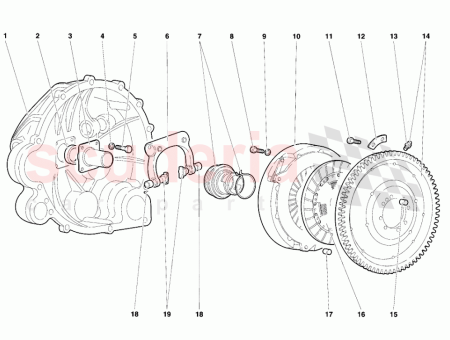 Photo of CARCASA DE LA CAMPANA DE EMBRAGUE…