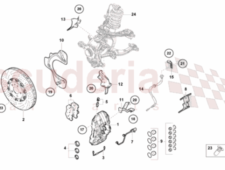 Photo of CARCASA DE LA PINZA DE FRENO…