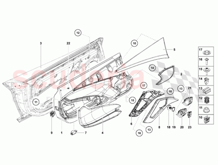 Photo of TAPICER A DE LA PUERTA IZQUIERDA TAPICER A…