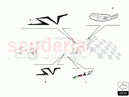 Photo of ADHESIVO DECORATIVO SV LADO IZQUIERDO NEGRO MATE…