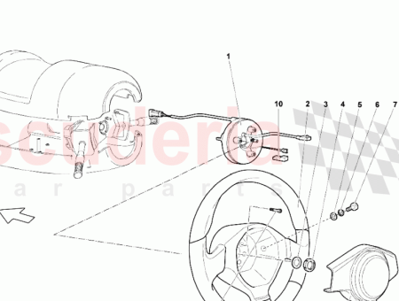 Photo of VOLANTE DE CUERO LP 650 4…