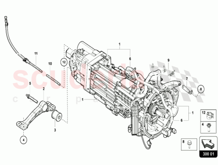 Photo of CONJUNTO DE LA CAJA DE CAMBIOS E GEAR…