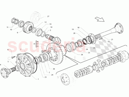 Photo of DIFERENCIAL PAR DE ENGRANAJES C NICOS 2WD 55…