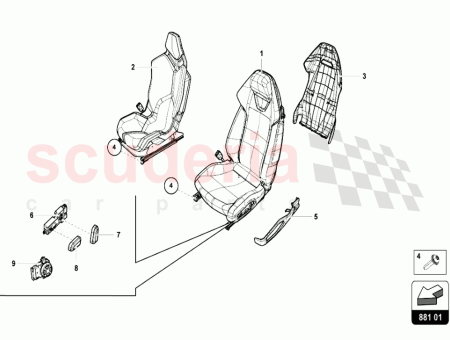 Photo of ASIENTO DERECHO ASIENTO EL CTRICO DERECHO SUMINISTRO VIN…