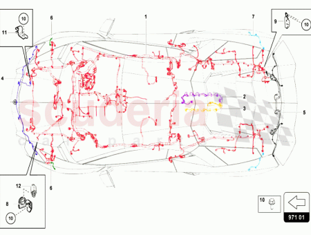 Photo of MAZO DE CABLES CENTRAL MONITOR DE PRESI N…