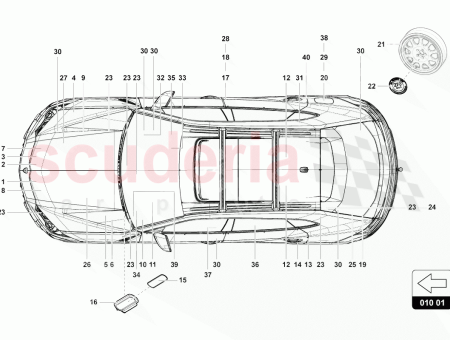 Photo of SIGN CAUTION HIGH VOLTAGE TURN OFF ENGINE BEFORE…