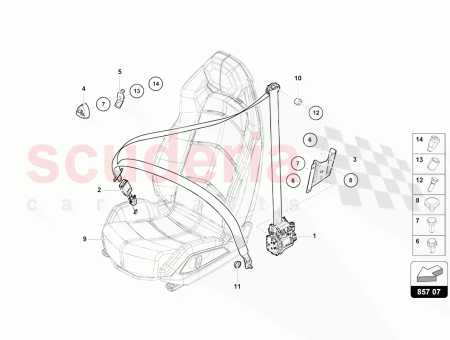 Photo of CINTUR N DE SEGURIDAD DE TRES PUNTOS…