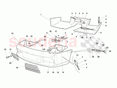 Photo of CONJUNTO PARACHOQUES DELANTERO…