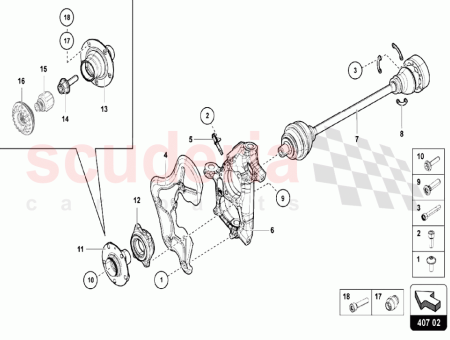 Photo of ALOJAMIENTO DEL COJINETE DE LA RUEDA…