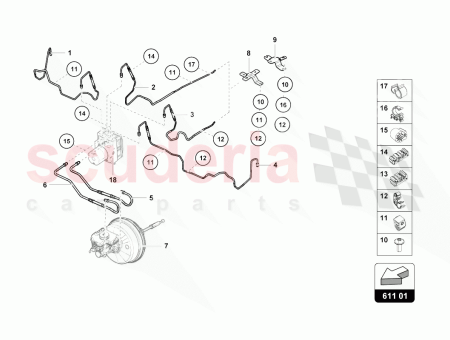 Photo of TUBO DE FRENO DEL CILINDRO MAESTRO DE FRENO…