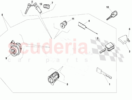 Photo of CILINDRO DE CERRADURA CON LLAVES Y CARCASA SUMINISTRO…