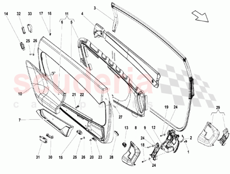 Photo of PANEL DE LA PUERTA SUMINISTRO VIN RIGHT RHD…