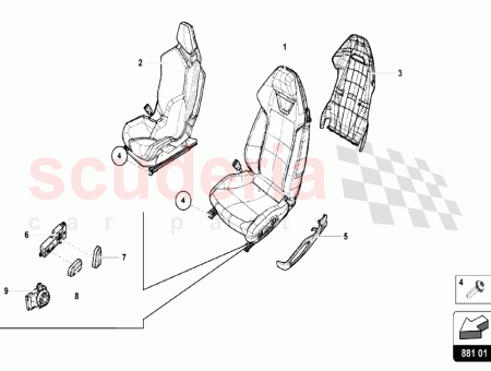 Photo of ASIENTO IZQUIERDO ASIENTO EL CTRICO IZQUIERDO TAPICER A…