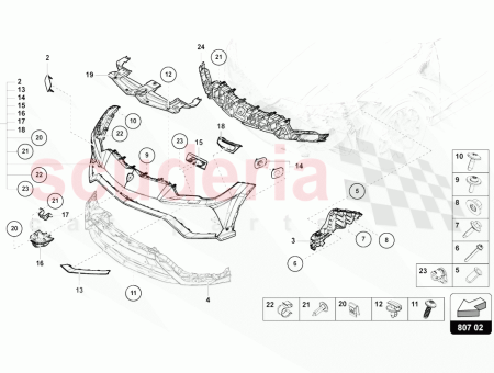 Photo of SOPORTE DEL PARACHOQUES…