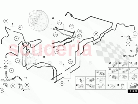 Photo of TUBO DE FRENO DEL SISTEMA HIDR ULICO A…