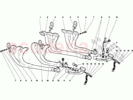 Photo of COLECTOR DE ESCAPE TRASERO DERECHO…