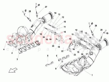 Photo of COLECTOR DE ESCAPE CON CATALIZADOR IZQUIERDA…