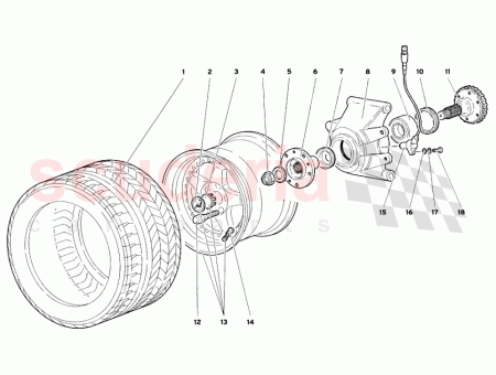 Photo of LLANTA TRASERA…