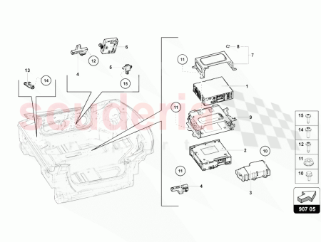 Photo of UNIDAD DE MANDO PARA SISTEMA MULTIMEDIA…