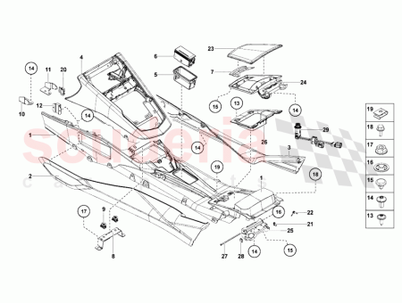 Photo of REVESTIMIENTO DEL PANEL LATERAL PARA LA CONSOLA CENTRAL…