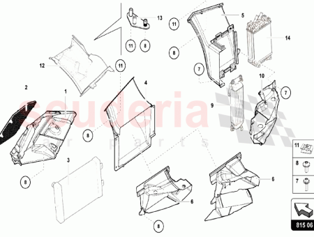 Photo of CONDUCTO DE AIRE DE CART N DERECHA…