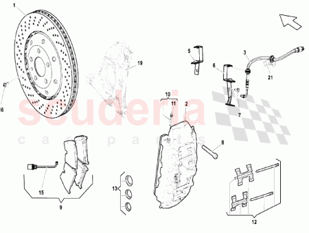 Photo of ALOJAMIENTO DE LA PINZA DE FRENO PINZE ANTER…