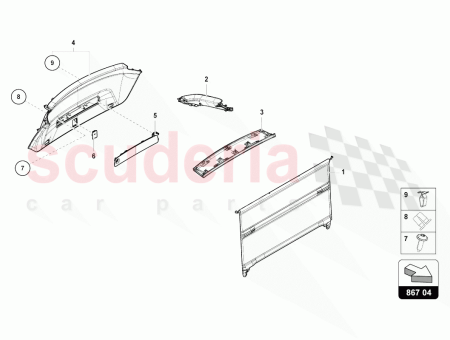 Photo of PANEL EMBELLECEDOR DE LA TAPA TRASERA…