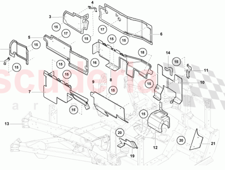 Photo of ESCUDO T RMICO PARA EL SILENCIADOR TRASERO…