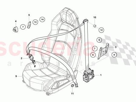 Photo of CINTUR N DE SEGURIDAD DE TRES PUNTOS…