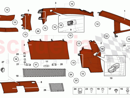 Photo of REVESTIMIENTO DEL PANEL TRASERO…