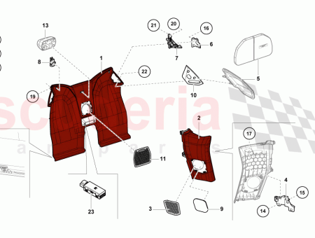 Photo of CARCASA DEL ASIENTO DEL BANCO…