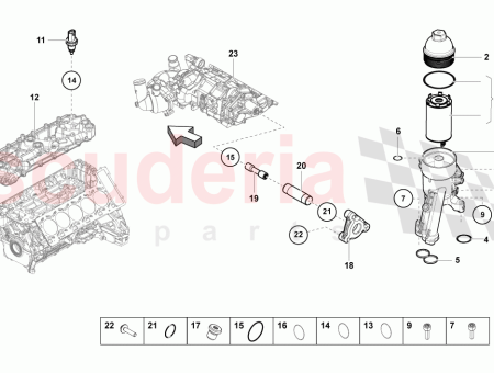 Photo of SOPORTE DEL FILTRO DE ACEITE…