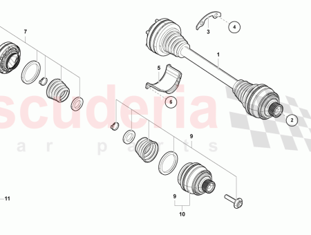 Photo of EJE DE TRANSMISI N CON JUNTAS DE VELOCIDAD…