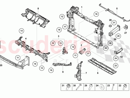 Photo of SOPORTE DEL PARACHOQUES…
