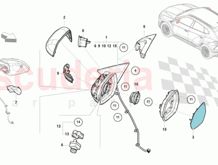 Photo of UNIDAD DE AJUSTE CON MOTOR PARA ESPEJO EXTERIOR…