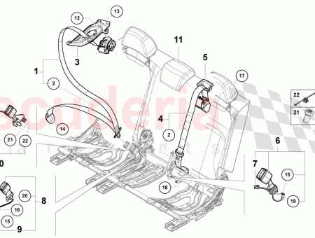 Photo of CINTUR N DE SEGURIDAD DE TRES PUNTOS…