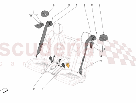 Photo of PLATE FOR L H SAFETY BELT…