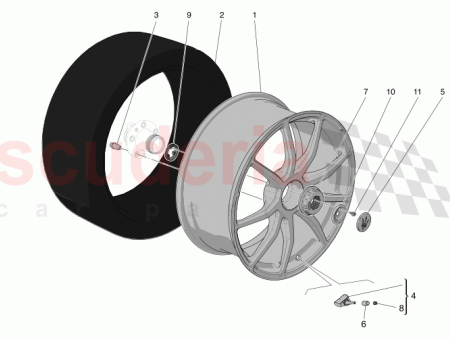 Photo of TUERCA DE RUEDA LATERAL DERECHA…